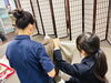 「問屋町レンタル着物　地元中学生が職場体験に来てくれました！着物・写真・運針…多彩な和の体験」