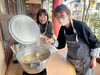 「😋大好評の壷焼き芋、鶏だんご汁❗️西新小岩『にじいろマルシェ🌈』ハンドメイドと地元グルメが楽しめる！子ども喜ぶ駄菓子屋さん👶👧2024年12月28日（土）も大盛況❗️12時〜15時 in すずうらホーム」