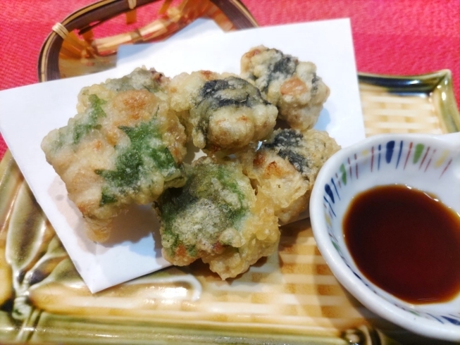納豆の天ぷら「まだ、ありますよ♫」