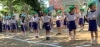 みんなで体操です！「ワクワク保育参観🎵」