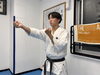 幼少期から稽古している経験を指導に活かしています「指導員紹介≪ 明石/空手/スポーツ/運動/幼児/小学生/お稽古/習い事≫」