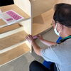 ボランティアのみなさんと一緒に作業を行いました。「新図書館への道のり㉓」