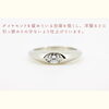 ジュエリーリフォーム「立爪婚約指輪を素敵なダイヤモンドリングに作り替え」