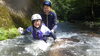 今日の大井野川は水量増し増し！がんばれー！「台風一過のシャワトレ」