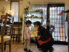 オーナーの綾さん。たくさん遊んでくださいました。「◆pick up◆子連れカフェデビューにいかがでしょうか♪　小岩駅徒歩3分★【AyasuCafe KOIWA】」