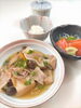 豚バラ肉の肉豆腐「   ○・。＊　週替わりアザレアランチ　＊。・○」