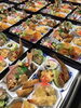 お祭り用折詰。自治会の慰労会で。「七五三・顔合わせ・法要・忘年会などは、あがわで」