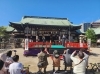天道流　打　鉢嶺（佳）先生　仕　鉢嶺（宗）先生「大阪天満宮　鎮花祭」