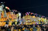 2024年10月16日撮影｜寄せ太鼓台の様子（大生院・中萩地区夜太鼓）