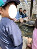 熱くないかな～～？「定山渓の足湯【札幌市北区児童デイサービスこぱんはうすさくら札幌太平教室】」