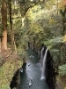 高千穂峡 真名井の滝 ボートが楽しそうでした「高千穂峡、別府、門司、何処も良かったです DEN」