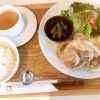 きな粉豚の生姜焼き