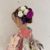 「2021年成人式♡ヘアセット　伊丹　美容室」