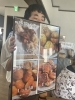 写真も美味しそうです「らしくのパン屋さん一口パン、もう一コ♪試作品が出来上がっています」