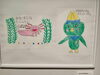 北信美術展で展示された作品　②「【※ご希望の方は連絡ください】絵画教室　「アトリエ絵あそび」」