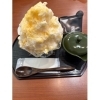 上半身のコリを流します「かき氷美味しかった～」