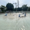 ■水遊び■【上千葉砂原公園‐葛飾区西亀有‐】交通公園・SL展示・動物ふれあい・ポニー乗馬も楽しめる公園