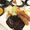 海老フライ＆ハンバーグランチ