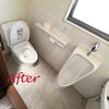 「＊水廻り TOTO ウォシュレットトイレ交換工事 ～小便器・手洗器もまとめてお取り替え～＊【神戸市西区 リフォーム 便利屋】」