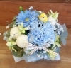 アレンジメントフラワーにするとかわいいですよ！「【はなやHOK皆生店】Blue Flowers！」