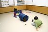 ライラちゃん、トンネルくぐり出来ました。「今日のお友達」