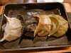 いつもの４種の餃子、具沢山で、病み付きになる味「次に向かって！」