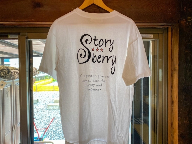 当日の様子「WaでオリジナルTシャツ、StoryBerryの販売を行いました」