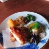 手作り海老カツと鯖の竜田揚げ