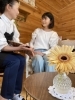 丁寧なビフォーカウンセリング「加齢とともに重くなってきた瞼や目の下のたるみ。気分良くマスクを外せる準備はできてますか？エクレのフェイシャルでオールハンドで心地よい「圧」と「リズム」で リンパの流れを促進し、老廃物を排泄させながら、 心身ともに深いリラクゼーション効果も」