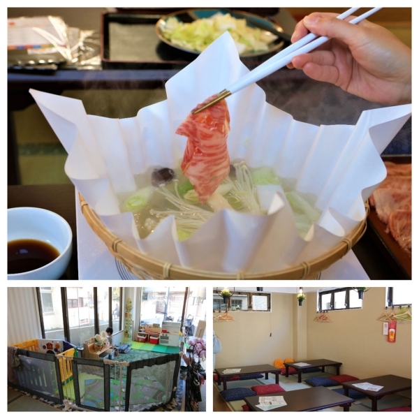 広いキッズスペースを完備！！本格和食を子供と一緒に【松江】日本料理　大きい虹